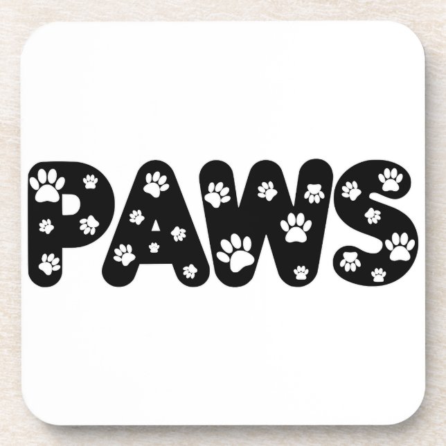 Porta-copo Texto Personalizado de Páginas de Cães (Frente)