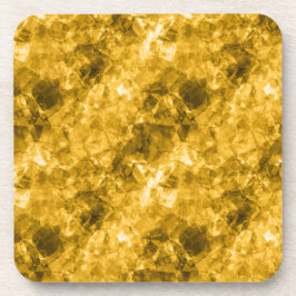 Porta-copo Textura amarrada amarela