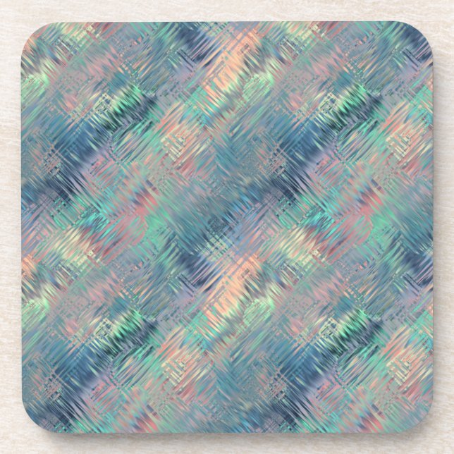 Porta-copo Textura Azul de Alexandrite (Frente)