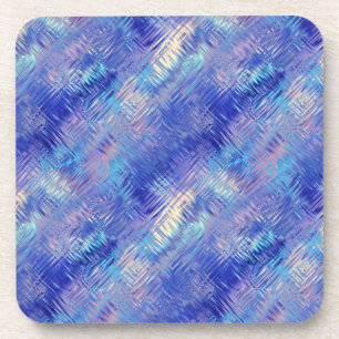 Porta-copo Textura Azul Escrivada