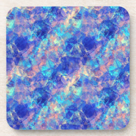 Porta-copo Textura Azure Azure Azul Cruzada