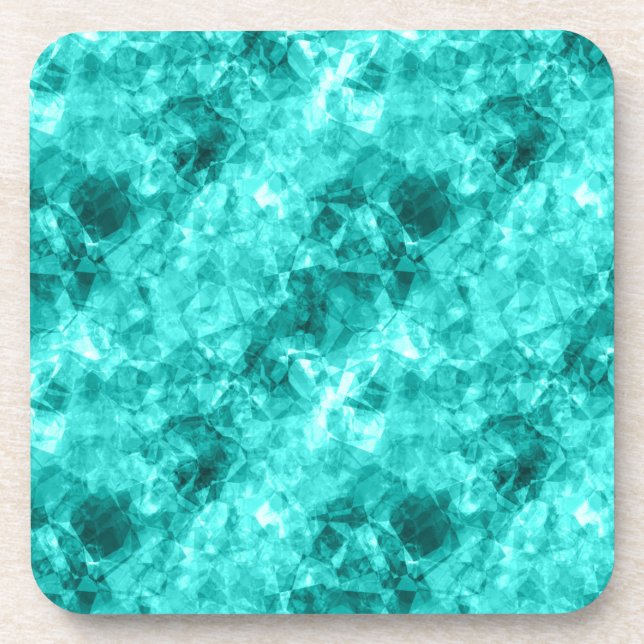 Porta-copo Textura ciana amassada (Frente)