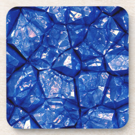 Porta-copo Textura de Pedra Azul
