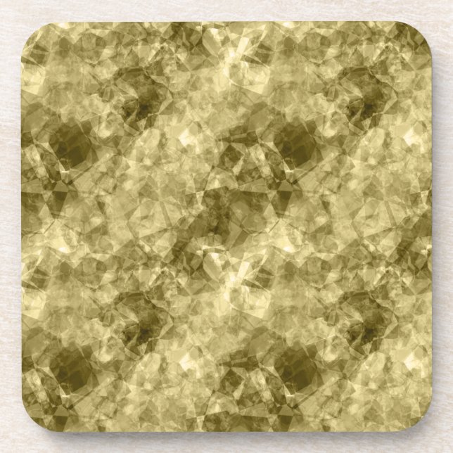 Porta-copo Textura em massa de bronze (Frente)