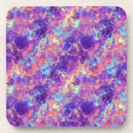 Porta-copo Textura violeta amassada