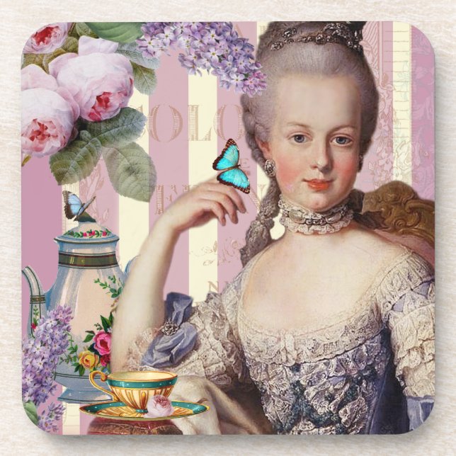 Porta-copo Thé au Petit Trianon - rosa (Frente)