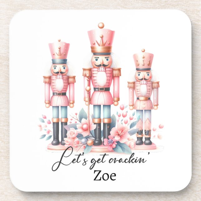 Porta-copo The Christmas Nutcracker Beverage Coaster (Frente)