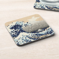 The Great Wave off Kanagawa 8 Bit Pixel Art