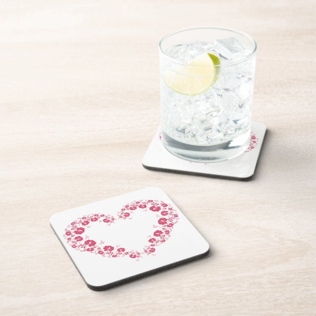 Porta-copo The Heart Symbol Hard plastic coaster (Lado Direito)