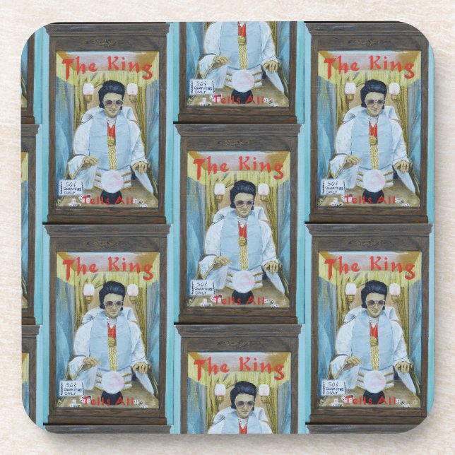 Porta-copo The King Tells All (Frente)