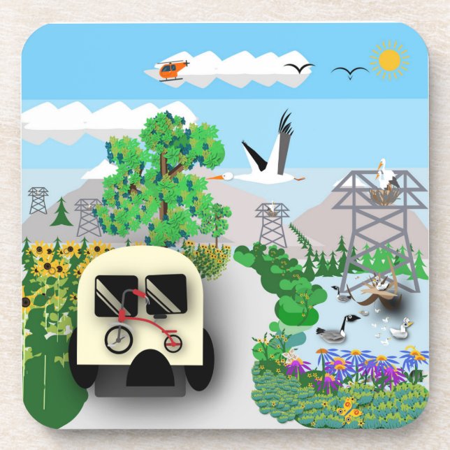 Porta-copo The Road Tour (Frente)