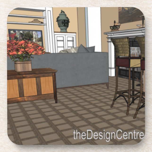 Porta-copo theDesignCentre decoração arte  (Frente)