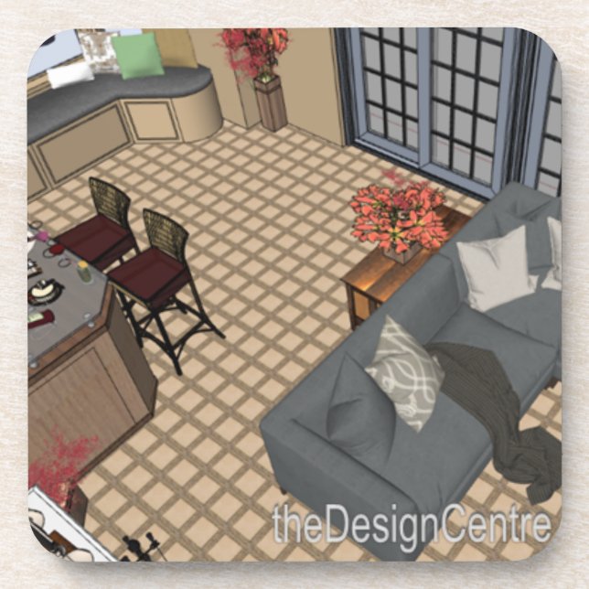 Porta-copo theDesignCentre decoração de arte  (Frente)