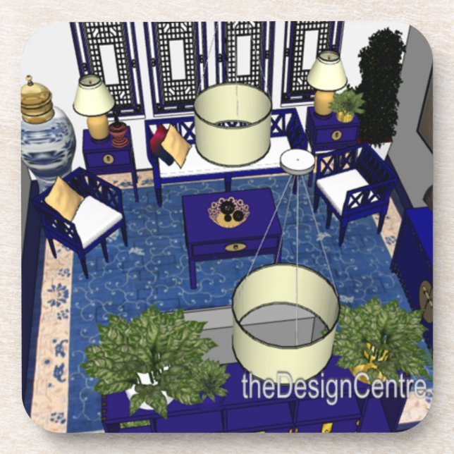 Porta-copo theDesignCentre decoração de arte  (Frente)