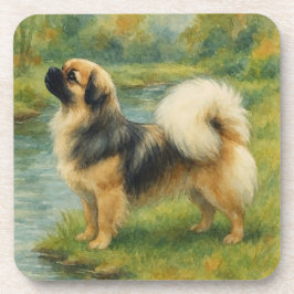 Porta-copo Tibetan Spaniel