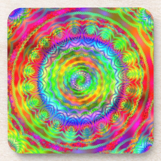 Porta-copo Tiedye Target (Frente)