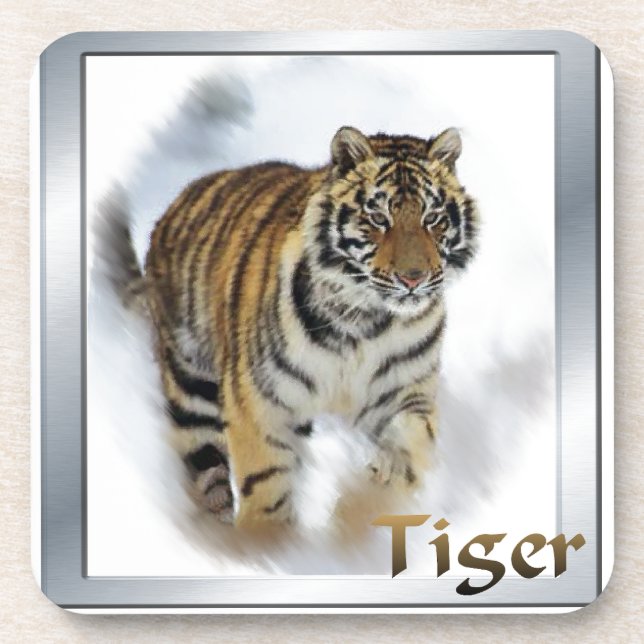 Porta-copo Tiger Lovers Art (Frente)