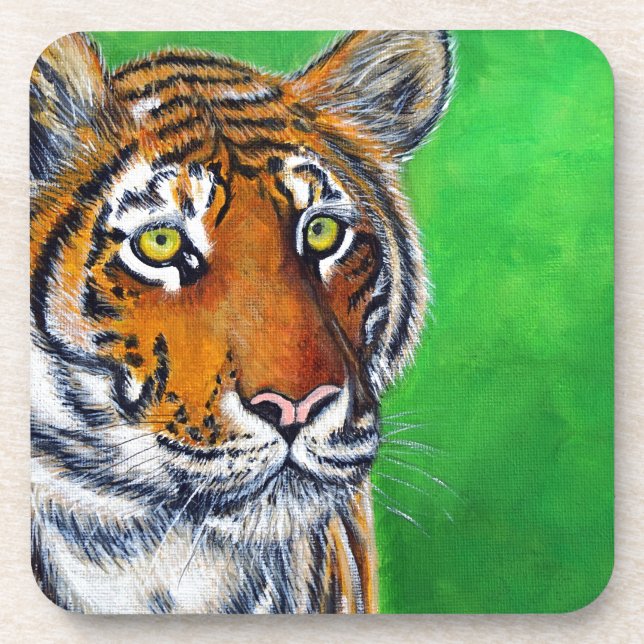 Porta-copo Tiger Painting (Frente)