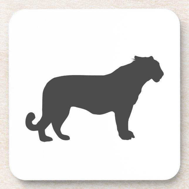 Porta-copo Tiger Silhouette (Frente)