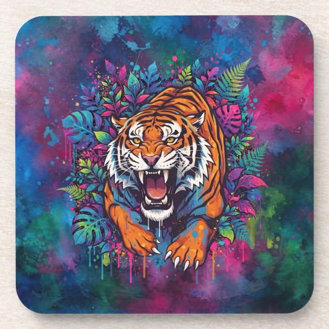 Porta-copo Tigre (Frente)
