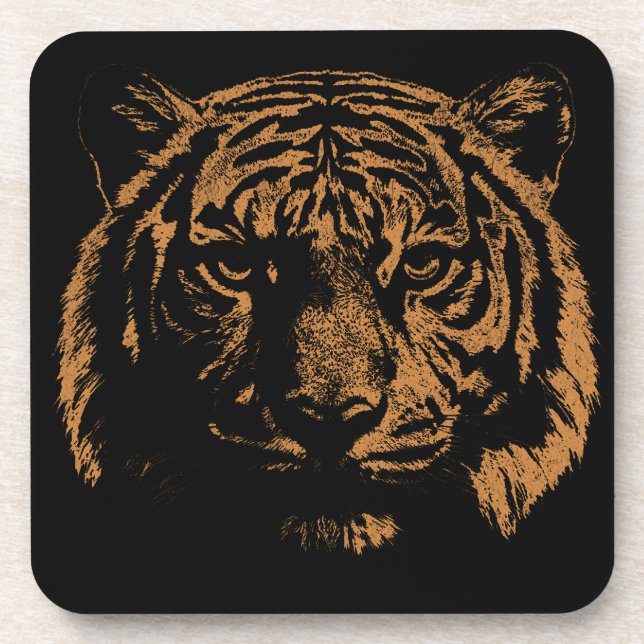 Porta-copo Tigre (Frente)