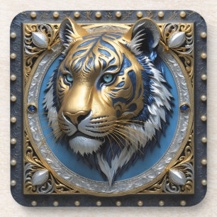 Porta-copo Tigre De Olhos Azuis