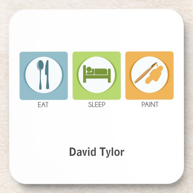 Porta-copo Tinta do sono (Frente)