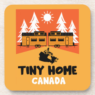 Porta-copo Tiny House Home Canadá