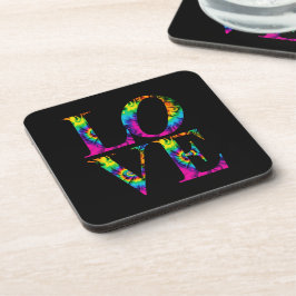 Porta-copo Tipografia de Tie Dye