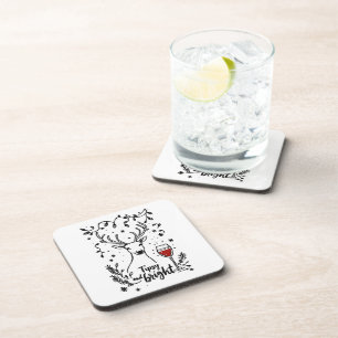 Porta-copo Tipsy e Bright Deer
