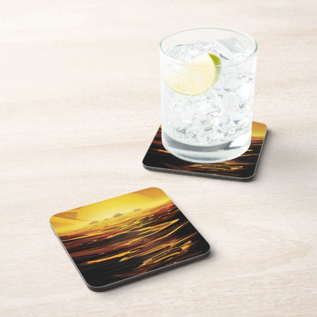 Porta-copo Titã maior lua do planeta Saturno (Lado Direito)