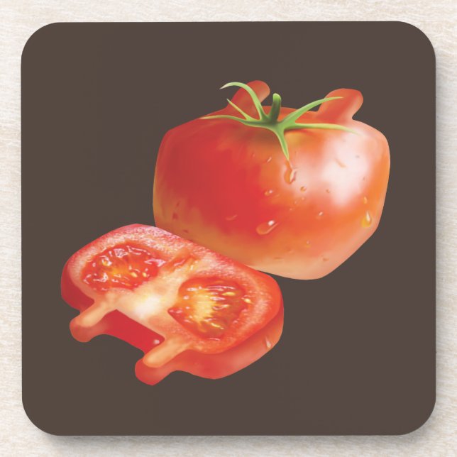 Porta-copo Tomate fresco (Frente)