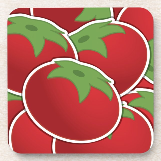 Porta-copo Tomate Funky (Frente)