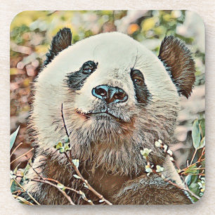 Porta-copo toony panda