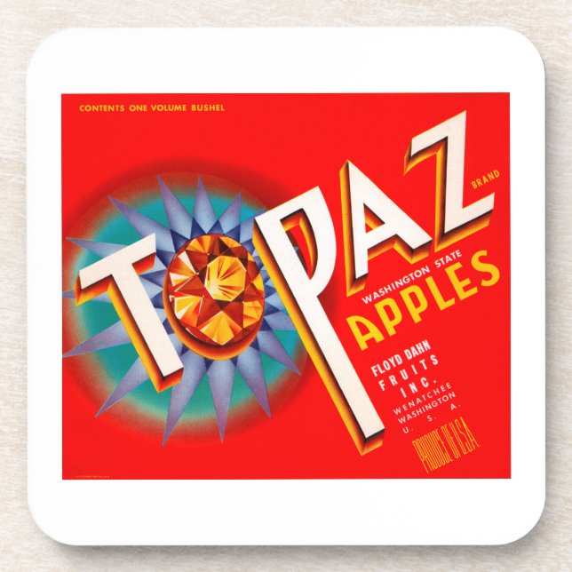 Porta-copo Topaz Apples (Frente)