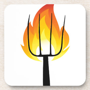 Porta-copo Torch e Pitchfork