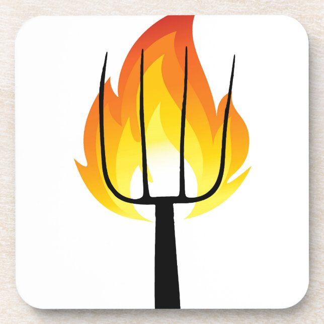 Porta-copo Torch e Pitchfork (Frente)