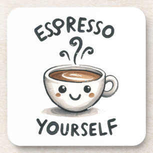 Porta-copo Torne-se um café espresso