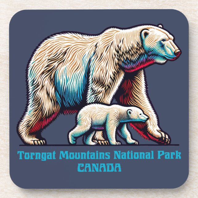 Porta-copo Torngat Mountains National Park Canada (Frente)