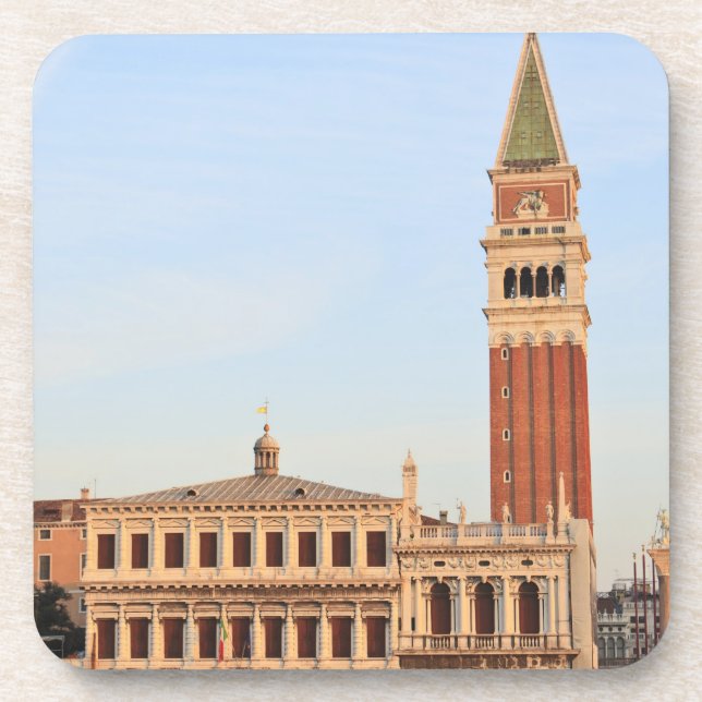 Porta-copo Torre do Sino, Praça de São Marcos, Veneza (Frente)