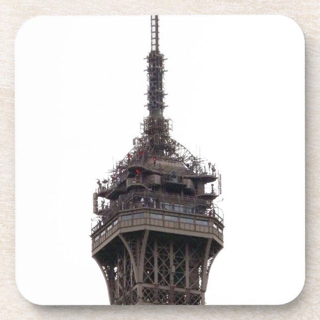 Porta-copo Torre Eiffel Paris França (Frente)