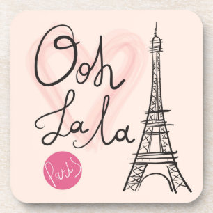 Porta-copo Torre Eiffel tirada mão