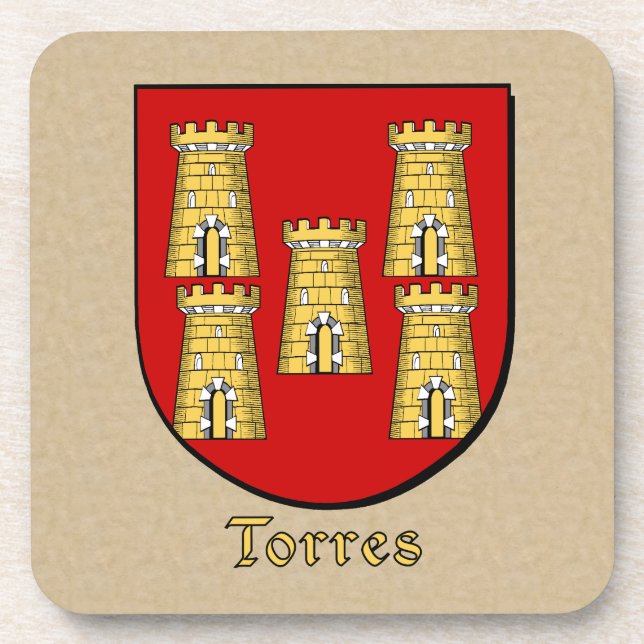 Porta-copo Torres Family Shield (Frente)