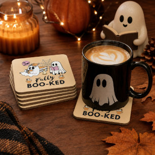 Porta-copo Totalmente Reservado Fantasmas de Halloween Literá