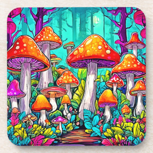 Porta-copo Trabalho de arte de Salão Místico Colorido