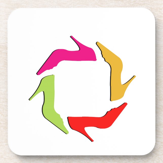 Porta-copo Trabalhos de arte dos calçados (Frente)