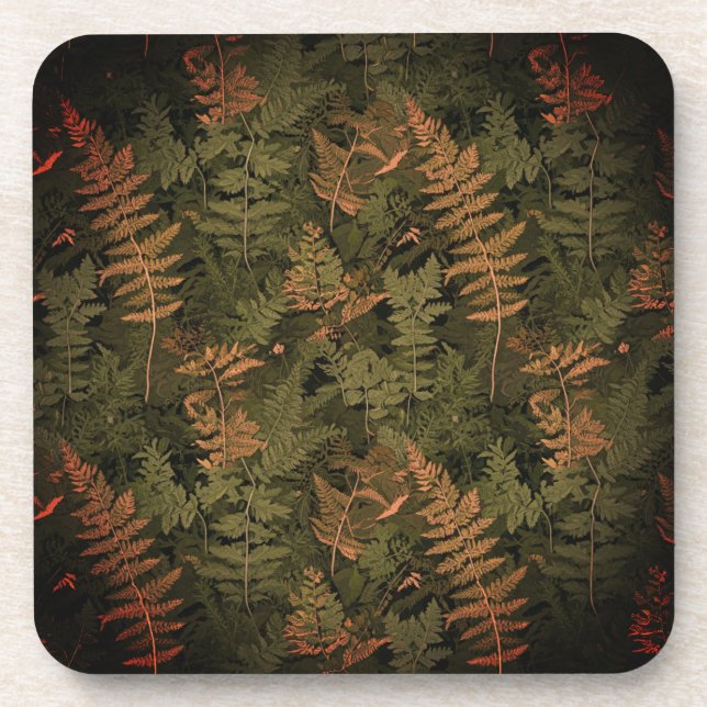 Porta-copo Traje de Camuflagem de Samambaia (Frente)