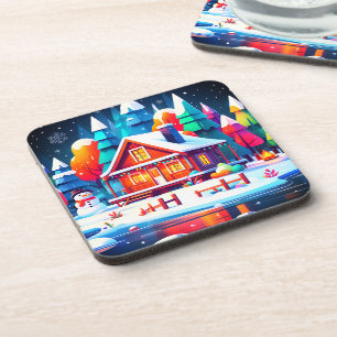 Porta-copo Tranquilo Natal