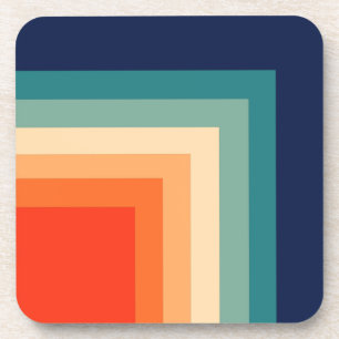 Porta-copo Travesseiro decorativo da paleta colorida retrô 7