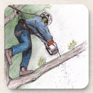 Porta-copo Tree Surgeon Arborist